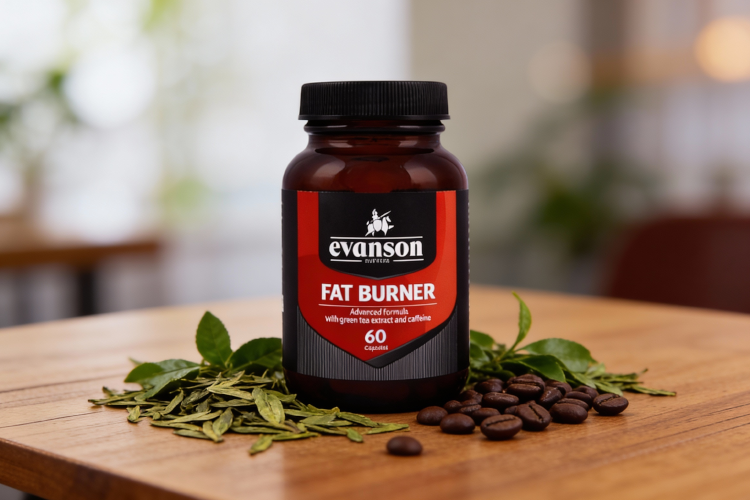 ترکیبات طبیعی کپسول فت برنر با عصاره چای سبز و کافئین